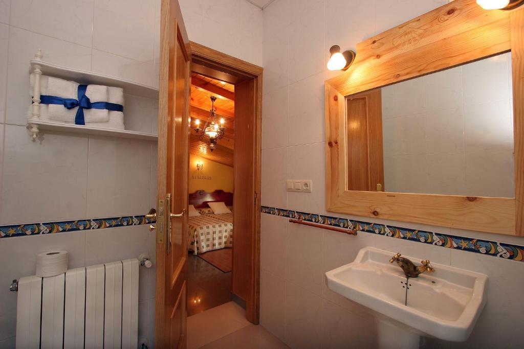 Hostal Casa Mariñeira Lourdes Cambados Habitación foto